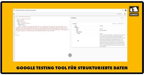 google testtool für strukturierte daten.